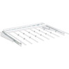 Rubbermaid Configurations White Sliding Pants Rack FG3J0602WHT 212621
