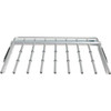 Rubbermaid Configurations Titanium Sliding Pants Rack FG3J0602TITNM