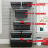 Rubbermaid 8 Gal. ActionPacker Tote RMAP080000 602634