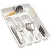 Rubbermaid 9 In. x 13.4 In. White Cutlery Tray 2184808