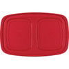 Rubbermaid EasyStore 41.5 C. Clear Rectangular Food Storage Container with Lid 2210129 605824