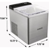 Avanti 33 Lb. Stainless Steel Portable Countertop Bullet Ice Maker AVIM333S-IS 636692