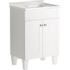 Zenna Home 24" Wht Shaker Vanity SFC24WW