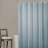 Zenna Home 70 In. x 72 In. Spa Waffle Blue Polyester Shower Curtain CFRWAFBLL 621588