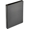 Staples 1 In. Black 3-Ring Economy Binder 374816