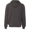 Berne Heritage Grid XL Graphite Heather Fleece-Lined Full-Zip Hooded Sweatshirt SZ107GPHR480 724060