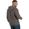 Berne Heritage Grid XL Graphite Heather Fleece-Lined Full-Zip Hooded Sweatshirt SZ107GPHR480 724060