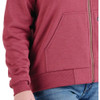 Berne Heritage Women's XL Sangria Grid Fleece-Lined Full-Zip Hooded Sweatshirt WSZ108SGAR480 766547