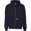 Berne Heritage Grid 2XL Navy Fleece-Lined Full-Zip Hooded Sweatshirt SZ107NVR520 768187