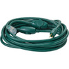 Master Electrician 25 Ft. 3-Outlet 14-3 STW Green Outdoor Extension Cord 09001-ME 553663