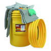 Spill Kit, 82 gal Volume Absorbed per Kit, 95 gal Capacity, Drum, Yellow  SKH-95