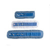 36 in L Dust Mop, Tabs-Pockets Connection, Cut-End, White, Cotton  FGK15500WH00