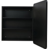 Zenna Home 24x30 Blk Med Cabinet EZMST24 278563