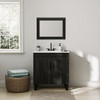Zenna Home 20 In. x 26 In. Wallowa Pine Framed Wall Mirror M2026WP 285541
