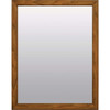 Zenna Home 20 In. x 25 In. Oak Framed Wall Mirror M2025KK