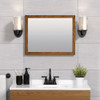 Zenna Home 20 In. x 25 In. Oak Framed Wall Mirror M2025KK 293799