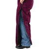 Berne Women's Large Plum Softstone Duck Insulated Bib Overall WB515PLMR440 733767