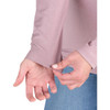 Berne Women's Large Heathered Elderberry Midweight UPF Quarter-Zip Shirt WSH14HELBR440 737951