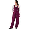 Berne Women's 2XL Plum Softstone Duck Insulated Bib Overall WB515PLMR520