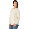 Berne Women's Small Oatmeal Long Sleeve Hooded UPF Sun Shirt WSH13OATR360