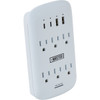 Master Electrician 6-Outlet-4 USB 980J White Surge Protector LA-9A-23 565449