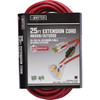 Master Electrician 25' 14/3 Red Out Cord 815813