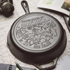 Lodge 10-1-4 In. USA 250 Cast Iron Skillet L8SKA250 629157
