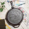 Lodge 12 In. USA 250 Cast Iron Skillet L10SKA250 636457