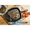 Lodge 10-1-2 In. Cast Iron Square Grill Pan L8SGP3 617224