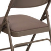 Flash Furniture Beige Fabric Folding Chair,PK2 2-HA-MC309AF-BGE-GG