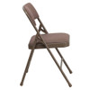 Flash Furniture Beige Fabric Folding Chair,PK4 4-HA-MC309AF-BGE-GG