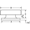 Dayton Gravity Roof Vent,30 In Sq Base 2RB72