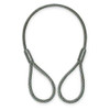 Dayton Wire Rope Sling,12ft L,11200 lb Load Cap 1DNF1