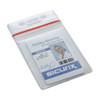 Manufacturer Varies Badge Holder,Pouch,5 1/2 inH,PK50 54HP87