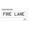 Rae Pavement Stencil,Fire Lane, STL-108-70631 STL-108-70631