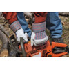 Impacto Anti-Vibration Gloves,L,White,PR BGFITL-L