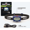 Rayovac 200 Lm. LED Rechargeable Headlamp ROVHDLLP