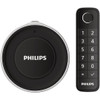 Philips Retrofit Electronic Deadbolt Lock, Silver DDLOM1030X-1HWP-SL 255237