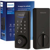 Philips Bluetooth & Fingerprint Touchscreen Electronic Deadbolt, Matte Black