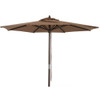Outdoor Expressions 9' Market Brown Umbrella TJWU-003A-270-BRN 814261