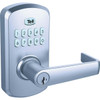 Tell Commercial Cortland Satin Chrome Electronic Keypad Lock CL103930