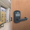 Tell Commercial Cortland Matte Black Electronic Keypad Lock CL103931 256314