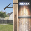 Wagan Tech Black Motion Activated Dusk To Dawn 1000 Lm. Solar Wall Shed Light 8567 522328