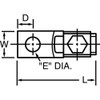 Mechanical Lug, 3-0 AWG Max, 1 Conductor, 1 Hole, 13-32 in Stud, Copper  STC3104