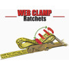Erickson 2 In. x 30 Ft. 10,000 Lb. Long Handle Ratchet Straps with Flat Hook 58500 588571