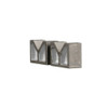 Hhip 7 X 3-1-2 X 4-1-2" Cast Iron V Block Set 3402-1007