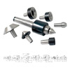 Hhip MT4 7 Piece Interchangeable Bull Nose Live Center Set 3900-5054