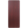Rectangle Folding Table, Laminate Top, Wood Grain  YT-3072-MEL-WAL-GG
