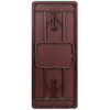 Rectangle Folding Table, Laminate Top, Wood Grain  YT-3072-MEL-WAL-GG