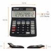 Victor Technology Finance Desktop Calculator,LCD,12 Digits 1180-3A